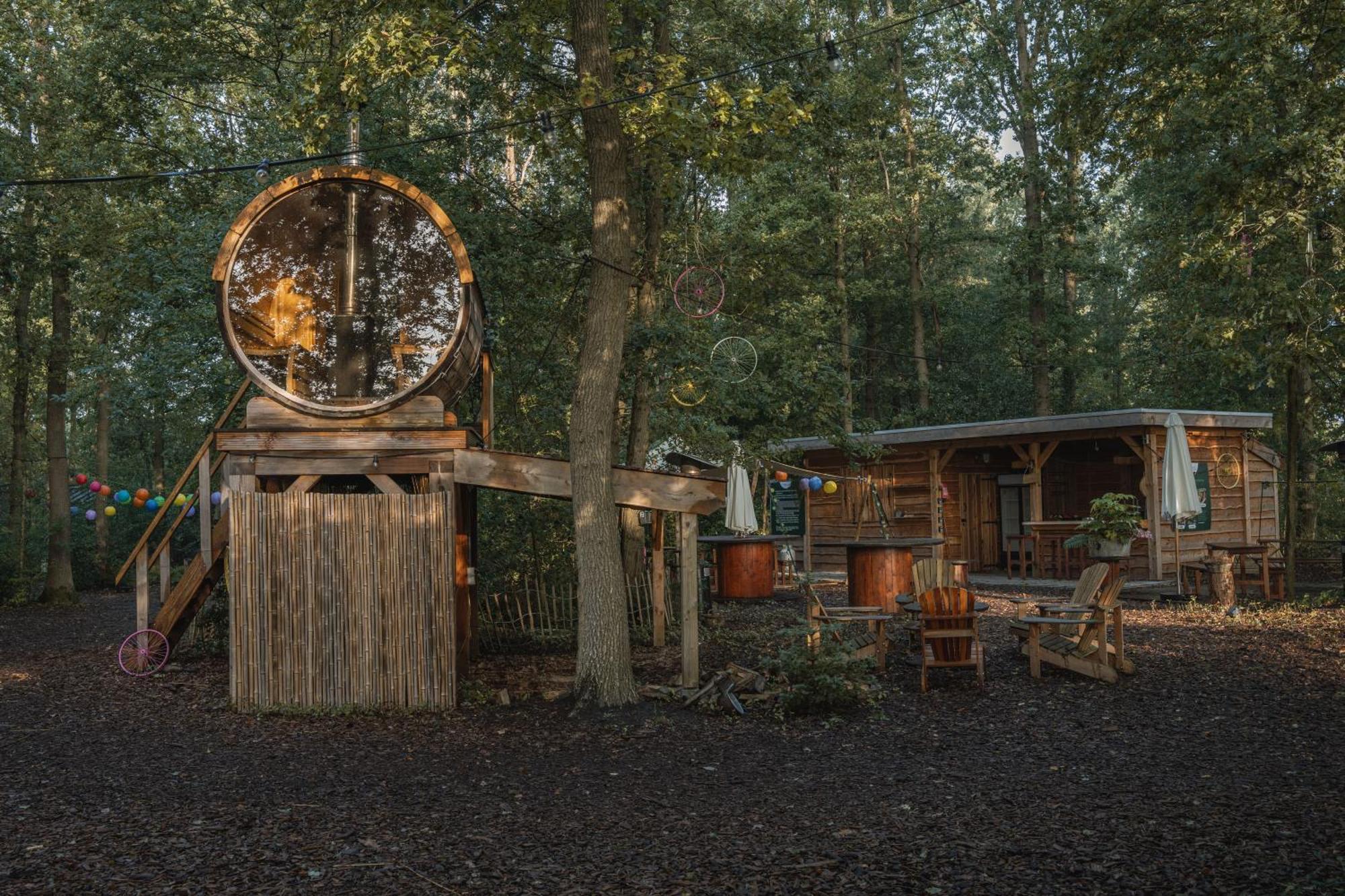 Tinyparks Forest Cabins Hoogersmilde Ngoại thất bức ảnh